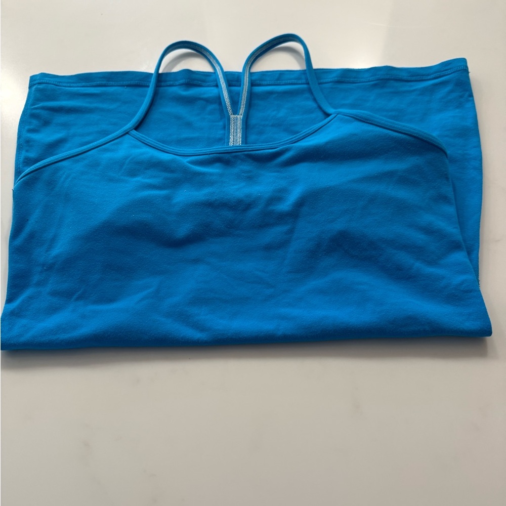 lululemon athletica Vibrant Blue Tank Top